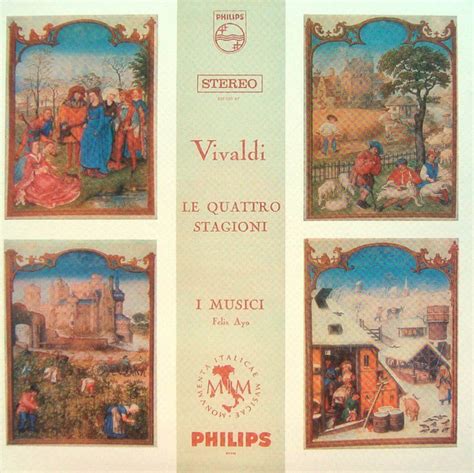 Vivaldi I Musici Felix Ayo Le Quattro Stagioni 2016 CD Discogs