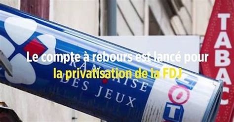 Vidéo Le compte à rebours est lancé pour la privatisation de la FDJ