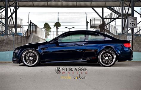 Bmw M3 Lowered By Strasse Wheels Supercars Show