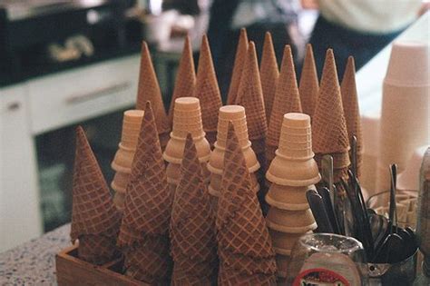 Brown Aesthetic Ice Cream Cones Cream Aesthetic Brown Aesthetic