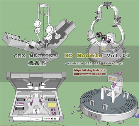 Sex Machines 3d Models Vol01 By Ikelag Hentai Foundry