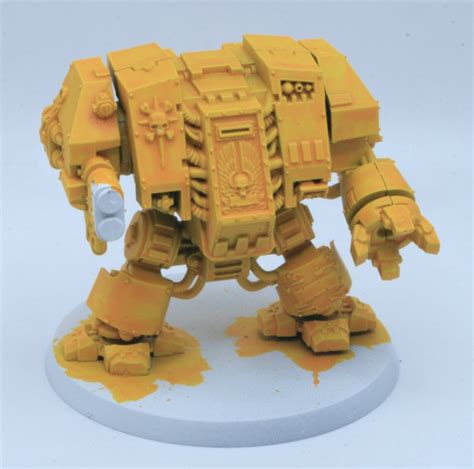 Contrasting the Space Marine Dreadnought - Felix's Gaming Pages