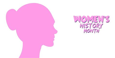 Premium Vector March Is Women History Month Vector Illustration Poster