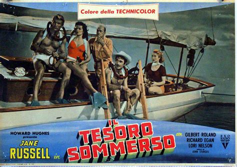 IL TESORO SOMMERSO MOVIE POSTER UNDERWATER MOVIE POSTER