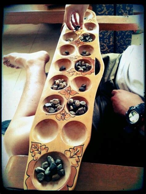 Sungka∩∩ Filipino Tattoos Wood Crafts Board Games