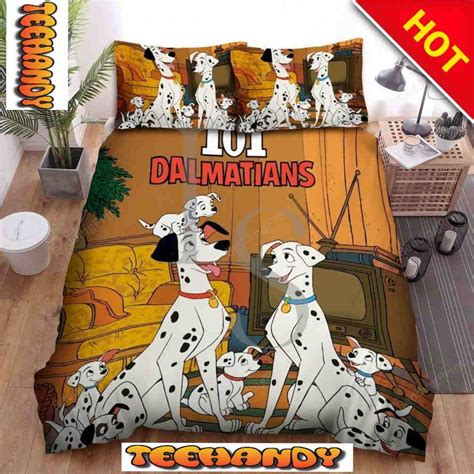 101 Dalmatians 3d Bedding Set