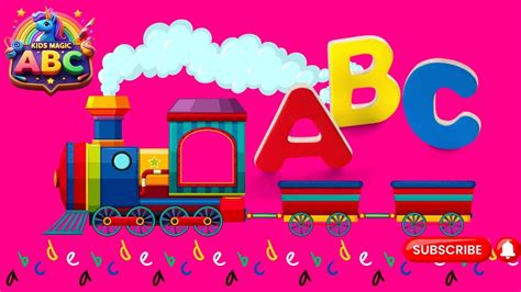 Abc Train Song For Kids And Lively Nursery Rhymes Alphabets Learning