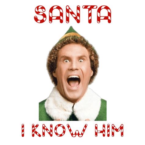 Santa I Know Him Pdf Svg Png Etsy