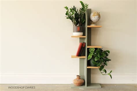 Easy DIY Plant Shelf Made With Just 2 Boards