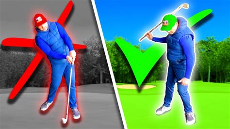 How To Stop Hanging Back In Your Golf Swing Youtube