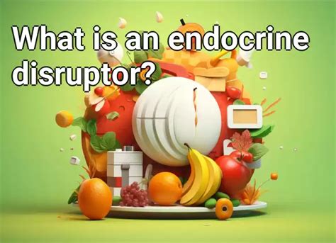 What Is An Endocrine Disruptor Health Gov Capital