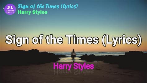 Harry Styles Sign Of The Times Lyrics Youtube