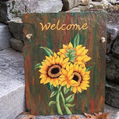 Hand Painted Slates Plaques Signs For Your Home From Art Designs