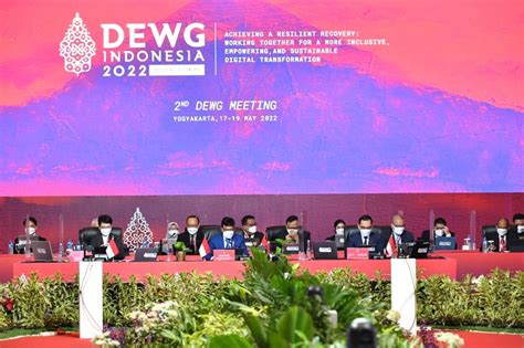 InfoPublik Sambut Delegasi 2nd DEWG G20 Meeting Menkominfo Sugeng