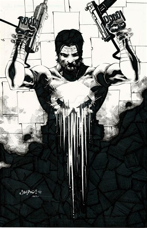 Frank Castle By Jimbo Salgado On Deviantart The Punisher Punisher