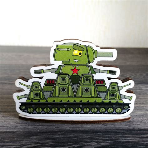Танк КВ 44, игрушка из дерева - купить с доставкой по выгодным ценам в ...