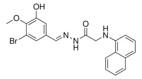 N Bromo Hydroxy Methoxybenzylidene Naphthylamino