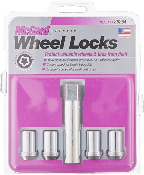 Mcgard Chrome Tuner Style Cone Seat Wheel Locks M X