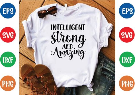 Intelligent Strong And Amazing Svg Graphic By Designfactory · Creative Fabrica