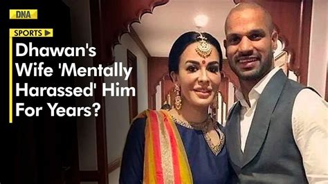 Shikhar Dhawans Granted Divorce On Grounds Of Mental Cruelty By