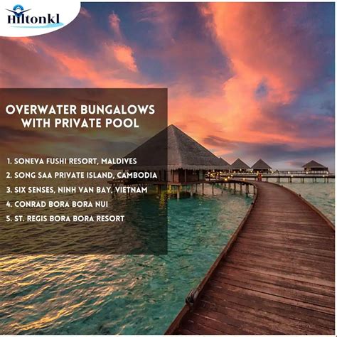 Discovering The 10 Best Overwater Bungalows With Private Pool Aquatic