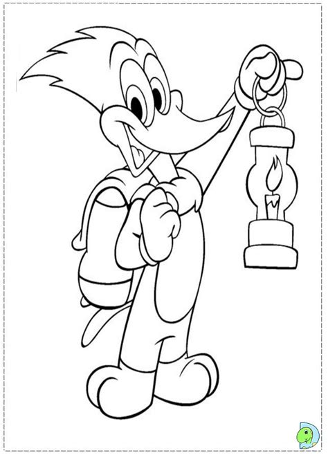 Woody Woodpecker Pages Coloring Pages