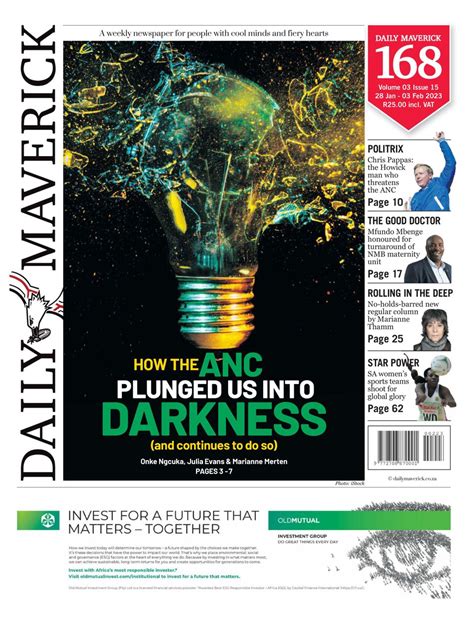 Get Digital Access To Daily Maverick January Issue Magzter