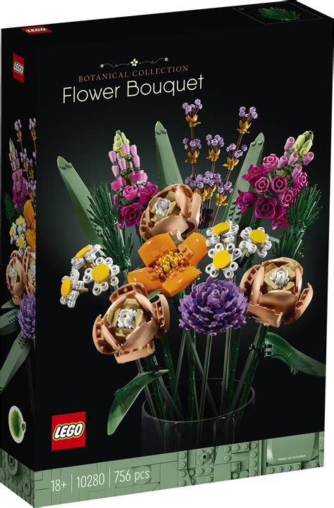 Buy Lego Icons Flower Bouquet At Mighty Ape Australia