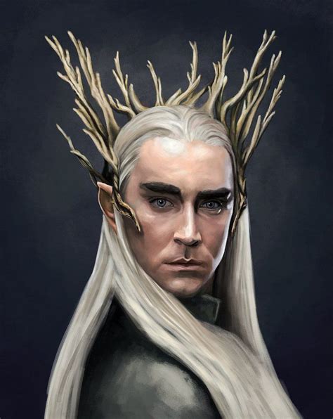 Thranduil By Arinako Watch Fan Art Digital Art Drawings Thranduil