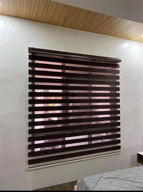 Type Vertical Blinds Brown Pvc Window Blind At Rs Sq Ft In