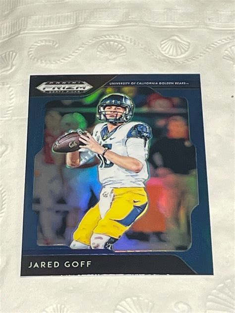 Panini Prizm Draft Picks Prizms Blue Jared Goff Ebay