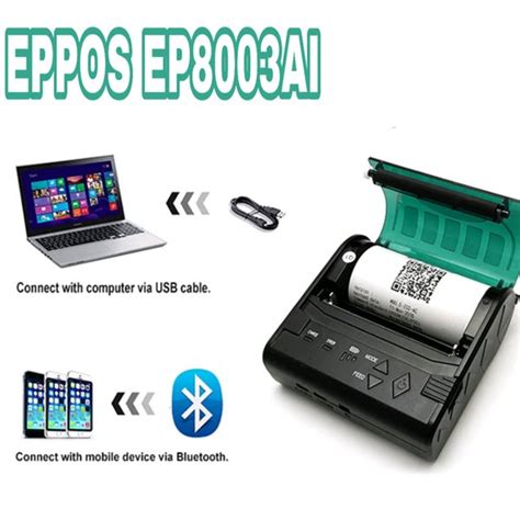 Jual Mini Printer Bluetooth EPPOS 80mm EP8003AI Di Lapak Postech