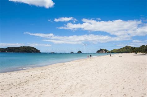 Hahei Beach At Coromandel Peninsula On New Zealand Stock Photo Image