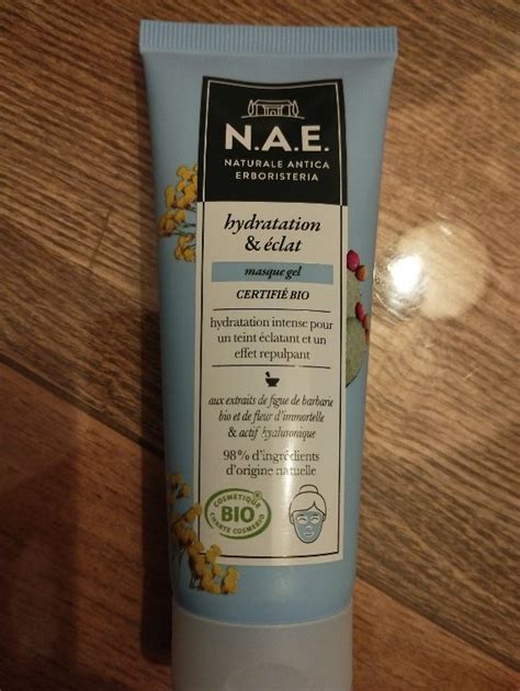 N A E Masque Gel Visage Hydratation Eclat Extraits De Figue De