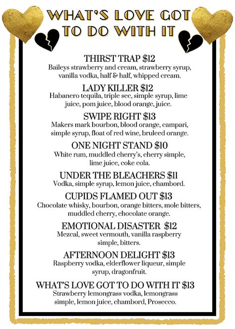 SPEAKEASY HOLIDAY DRINK MENU | Plan Shop Live