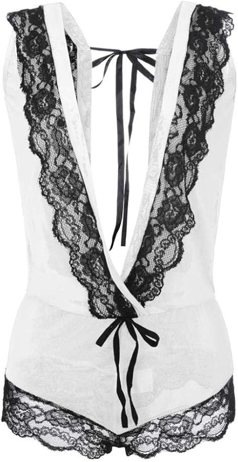 XQTX Sexy Lingerie for Sex Dames Sexy Lingerie Érotique Col en V