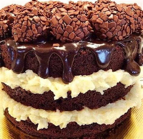 Bolo Prest Gio De Brigadeiro Yummy Cakes Cake Chocolate Recipes