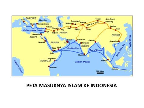 Peta Masuknya Islam Di Indonesia