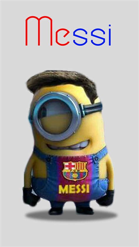 Messi Fcb Funny Minion Minions Hd Phone Wallpaper Peakpx