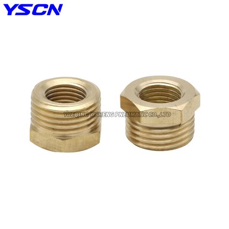 1 2 To 1 4 Male To Female Brass Reducer Bushing Plug Adaptor Brass