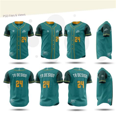 Men's Baseball Jersey Mockup V1 | Behance