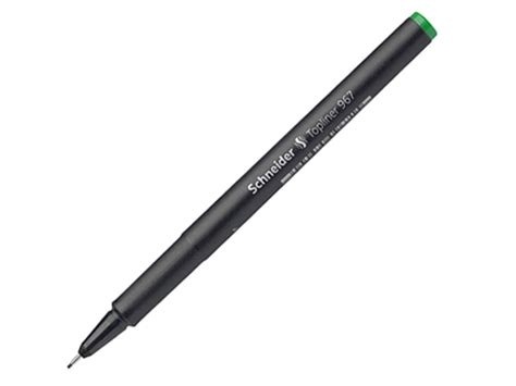 Schneider Topliner Fineliner Mm Green Office Warehouse Inc