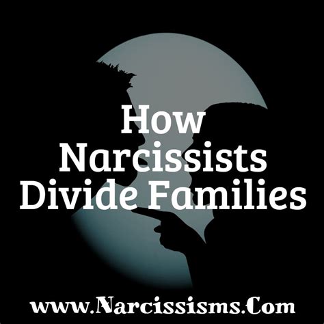 How Narcissists Divide Families Narcissisms