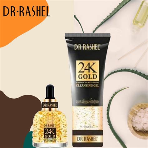 Drrashel 24k Gold Radiance And Anti Aging Cleansing Gel Eye Serum P