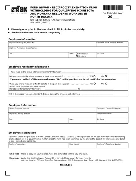 Fillable Online Form Mwr Reciprocity Exemption Affidavit Of Residency