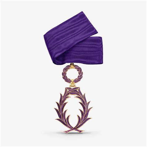 Medal Order Of Academic Palms Commander Arthus Bertrand