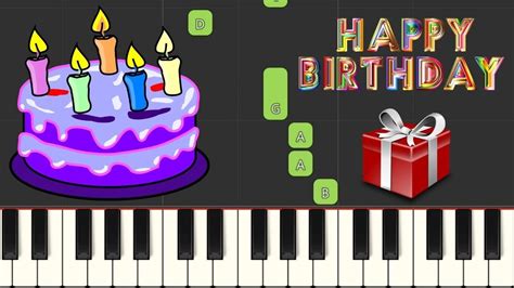 Happy Birthday To You Super Easy Piano Tutorial Youtube