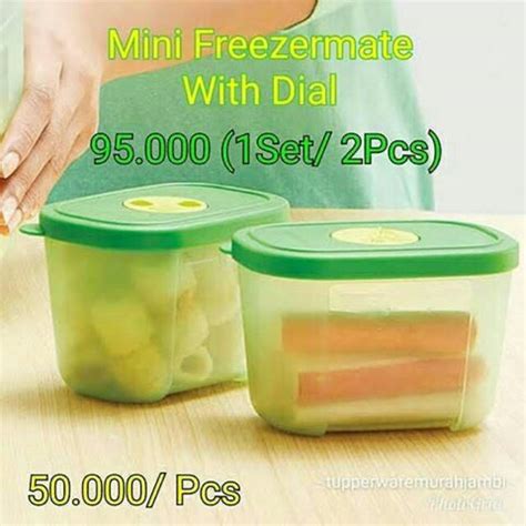 Jual Mini Freezermate With Dial Hijau Green Tempat Penyimpanan Kaldu