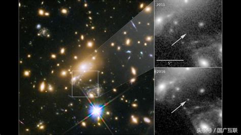 藉助引力透鏡，人類看到一百四十億光年外恆星 每日頭條