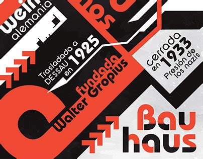 Infografía Bauhaus Projects Photos videos logos illustrations and